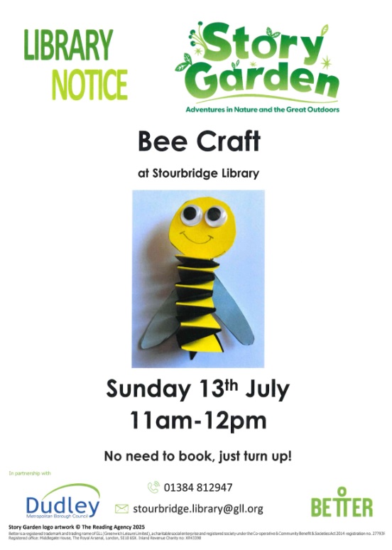 Stourbridge Library - Bee Craft